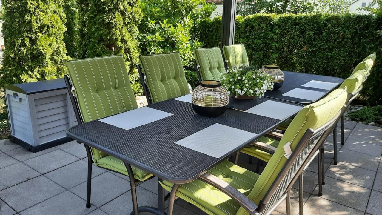 Ferienwohnung Mit Japangarten Karlstadt Exterior foto